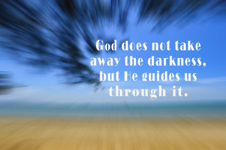 God’s Affirmation and the Believer’s Blessing